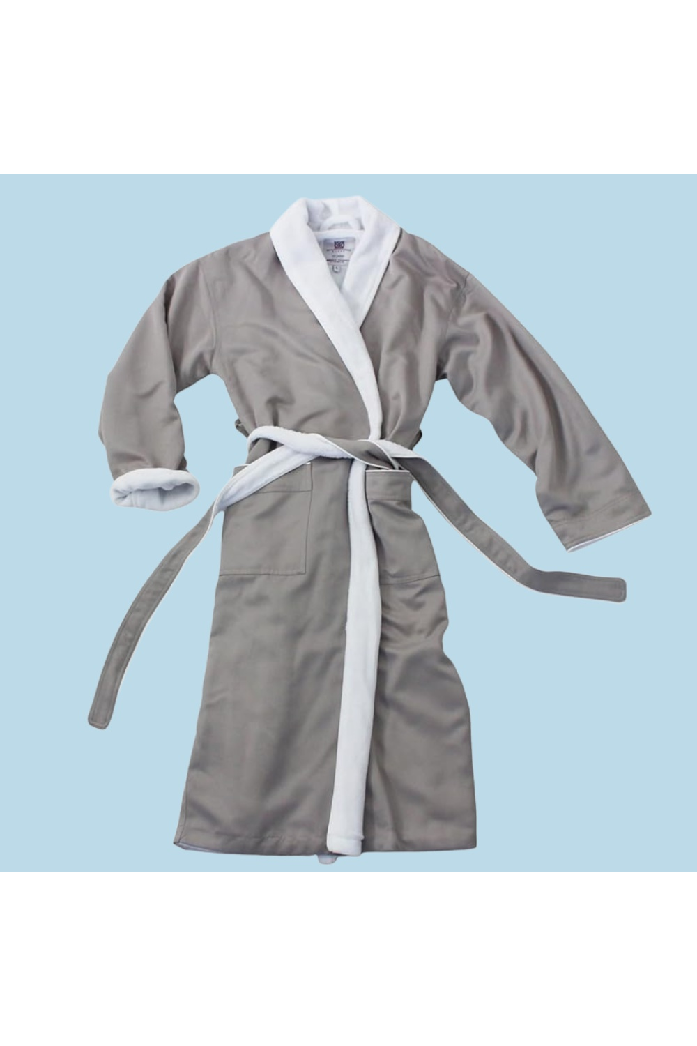 Spa Bathrobe (Light Slate)